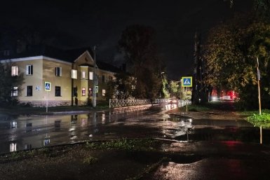 Пересечение улиц Иркутской и Пушкина Анастасия Вострецова, корр. ИА AngarskMedia